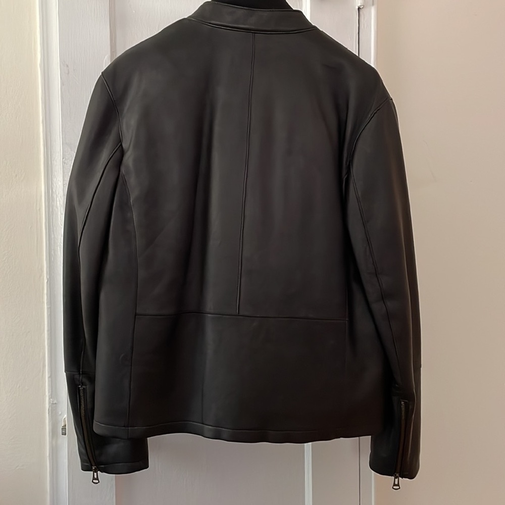 Cole Haan Motorcycle Jacket - Picture 2 of 8